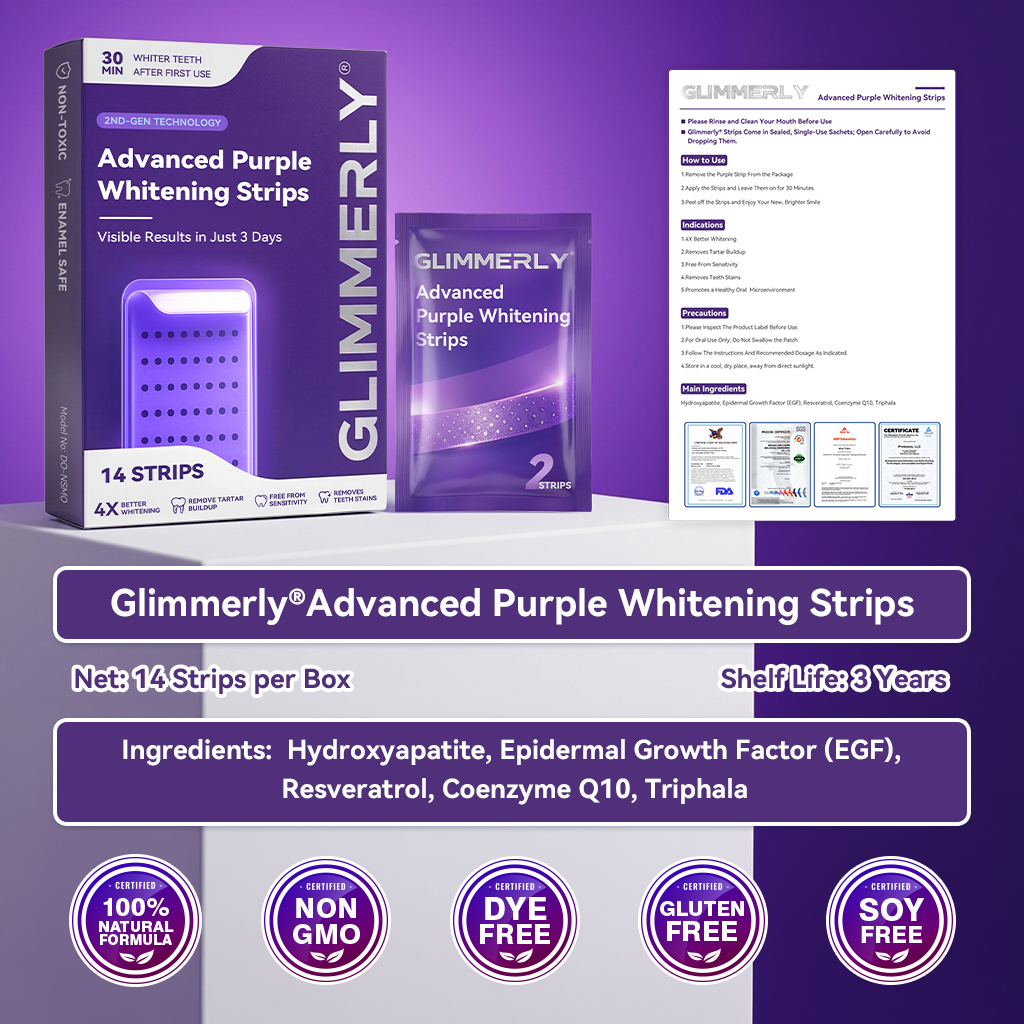 𝗚𝗹𝗶𝗺𝗺𝐞𝐫𝐥𝐲®🧮🚀10-𝒊𝒏-1 𝑨𝒅𝒗𝒂𝒏𝒄𝒆𝒅 𝑷𝒖𝒓𝒑𝒍𝒆 𝑾𝒉𝒊𝒕𝒆𝒏𝒊𝒏𝒈 𝑺𝒕𝒓𝒊𝒑𝒔 | 𝑽34 𝑶𝒑𝒕𝒊𝒄𝒂𝒍 𝑪𝒐𝒍𝒐𝒓-𝑪𝒐𝒓𝒓𝒆𝒄𝒕𝒊𝒐𝒏 & 𝒏-𝑯𝑨𝒑 𝑩𝒊𝒐-𝑹𝒆𝒑𝒂𝒊𝒓 (🛡️𝑹𝒆𝒃𝒖𝒊𝒍𝒅 𝑬𝒏𝒂𝒎𝒆𝒍 • 𝒁𝒆𝒓𝒐-𝑺𝒆𝒏𝒔𝒊𝒕𝒊𝒗𝒊𝒕𝒚 𝑷𝑨𝑷+ • 𝑰𝒏𝒔𝒕𝒂𝒏𝒕 𝒀𝒆𝒍𝒍𝒐𝒘 𝑪𝒂𝒏𝒄𝒆𝒍𝒍𝒂𝒕𝒊𝒐𝒏 • 𝑺𝒕𝒓𝒆𝒏𝒈𝒕𝒉𝒆𝒏 𝑮𝒖𝒎𝒔 • 𝑬𝒓𝒂𝒅𝒊𝒄𝒂𝒕𝒆 𝑺𝒕𝒂𝒊𝒏𝒔 & 𝑶𝒅𝒐𝒓)