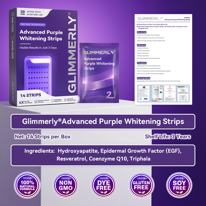 𝗚𝗹𝗶𝗺𝗺𝐞𝐫𝐥𝐲®🧮🚀10-𝒊𝒏-1 𝑨𝒅𝒗𝒂𝒏𝒄𝒆𝒅 𝑷𝒖𝒓𝒑𝒍𝒆 𝑾𝒉𝒊𝒕𝒆𝒏𝒊𝒏𝒈 𝑺𝒕𝒓𝒊𝒑𝒔 | 𝑽34 𝑶𝒑𝒕𝒊𝒄𝒂𝒍 𝑪𝒐𝒍𝒐𝒓-𝑪𝒐𝒓𝒓𝒆𝒄𝒕𝒊𝒐𝒏 & 𝒏-𝑯𝑨𝒑 𝑩𝒊𝒐-𝑹𝒆𝒑𝒂𝒊𝒓 (🛡️𝑹𝒆𝒃𝒖𝒊𝒍𝒅 𝑬𝒏𝒂𝒎𝒆𝒍 • 𝒁𝒆𝒓𝒐-𝑺𝒆𝒏𝒔𝒊𝒕𝒊𝒗𝒊𝒕𝒚 𝑷𝑨𝑷+ • 𝑰𝒏𝒔𝒕𝒂𝒏𝒕 𝒀𝒆𝒍𝒍𝒐𝒘 𝑪𝒂𝒏𝒄𝒆𝒍𝒍𝒂𝒕𝒊𝒐𝒏 • 𝑺𝒕𝒓𝒆𝒏𝒈𝒕𝒉𝒆𝒏 𝑮𝒖𝒎𝒔 • 𝑬𝒓𝒂𝒅𝒊𝒄𝒂𝒕𝒆 𝑺𝒕𝒂𝒊𝒏𝒔 & 𝑶𝒅𝒐𝒓)