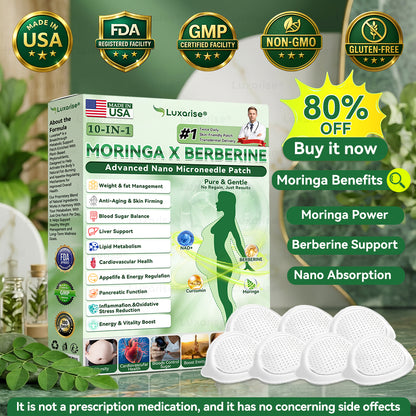 𝗢𝗳𝗳𝗶𝗰𝗶𝗮𝗹 𝗦𝘁𝗼𝗿𝗲 | 𝑳𝘂𝘅𝗮𝗿𝗶𝘀𝗲®🌸𝗠𝗼𝗿𝗶𝗻𝗴𝗮 & 𝗕𝗲𝗿𝗯𝗲𝗿𝗶𝗻𝗲 𝟭𝟬-𝗶𝗻-𝟭 𝗡𝗮𝗻𝗼 𝗠𝗶𝗰𝗿𝗼𝗻𝗲𝗲𝗱𝗹𝗲 𝗣𝗮𝘁𝗰𝗵 (𝗢𝗻𝗰𝗲 𝗗𝗮𝗶𝗹𝘆, 𝗩𝗶𝘀𝗶𝗯𝗹𝗲 𝗥𝗲𝘀𝘂𝗹𝘁𝘀 𝗶𝗻 𝟳 𝗗𝗮𝘆𝘀) ✅𝗙𝗼𝗿 𝗼𝗯𝗲𝘀𝗶𝘁𝘆, 𝗟𝗼𝗼𝘀𝗲 𝗦𝗸𝗶𝗻,𝗱𝗶𝗮𝗯𝗲𝘁𝗲𝘀, 𝘀𝗹𝗲𝗲𝗽 𝗮𝗽𝗻𝗲𝗮, 𝗷𝗼𝗶𝗻𝘁 𝗶𝘀𝘀𝘂𝗲𝘀, 𝗮𝗻𝗱 𝗺𝗼𝗿𝗲