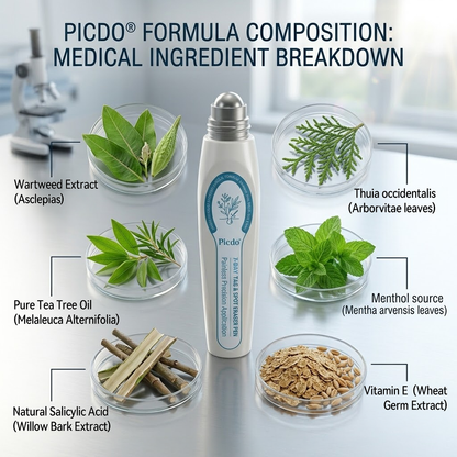 🌿🌿𝐏i𝐜𝐝o® 7-𝐷𝑎𝑦 𝗧𝐚𝐠 & 𝗦𝗽𝐨𝐭 𝐄𝐫𝒂𝒔𝒆𝒓(Zero Pain, Zero 𝐒𝐜𝐚𝒓𝒔 Rollerball)💪
